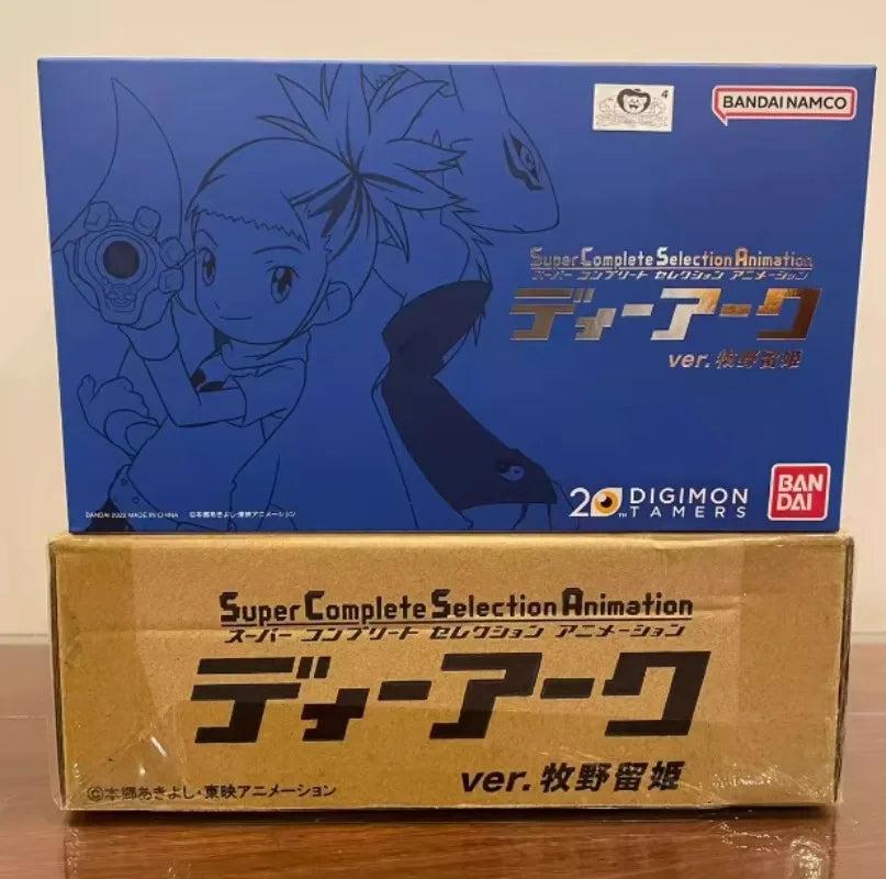 Bandai 2026 Original Digimon Adventure 02 Figure Monster Scsa D3 Scsa Gold Machine V-Mon Wormmon Animation Digivice Model Toys
