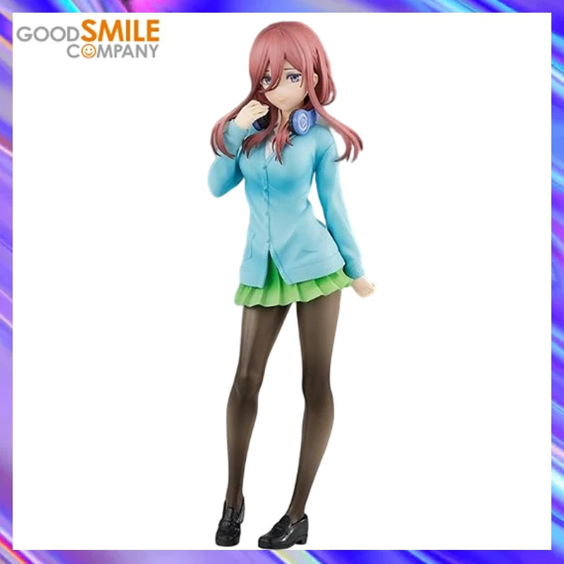 Original in Stock GSC Pop Up Parade The Quintessential Quintuplets Nakano Miku Figures Model Toy Gift Collection Ornament
