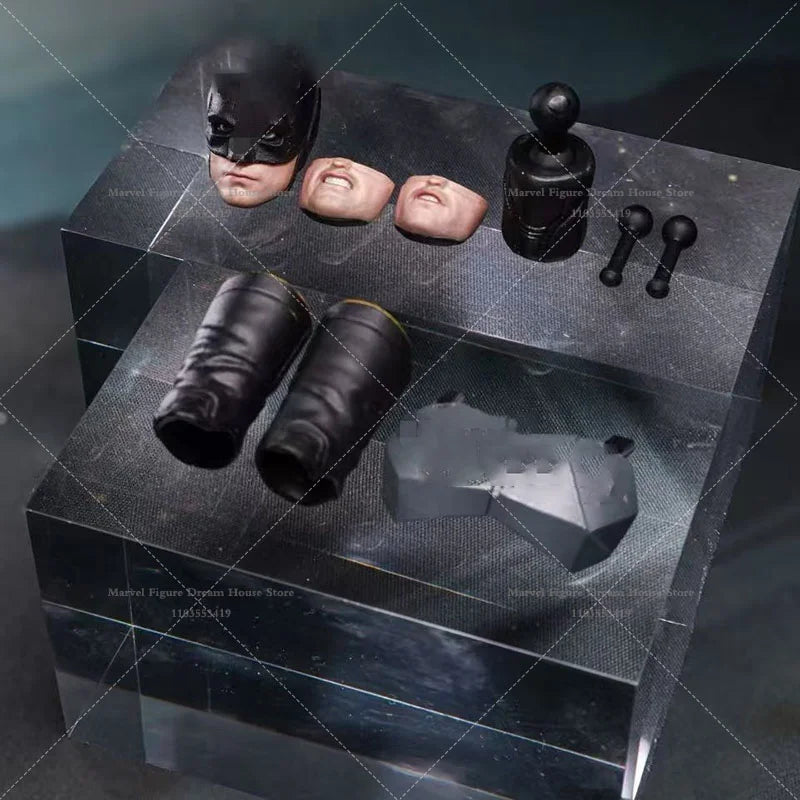 1/12 Scale Helmet Mouth Shape Cuirass Boot Shaft Linker Male Accessory Replaceable Kits For mezco 6-inch Action Figure Soldier