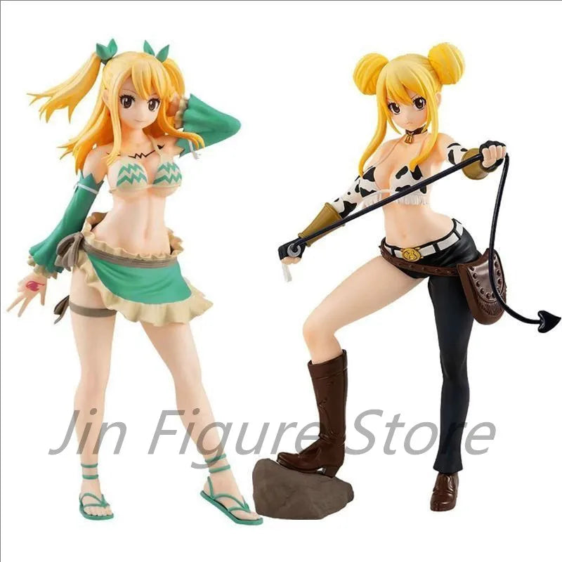 17 см Fairy Tail Lucy Heartfilia Virgo Form Аниме фигурка Pop Up Parade Lucy екшън фигурка за възрастни колекционерски модели подаръци играчки
