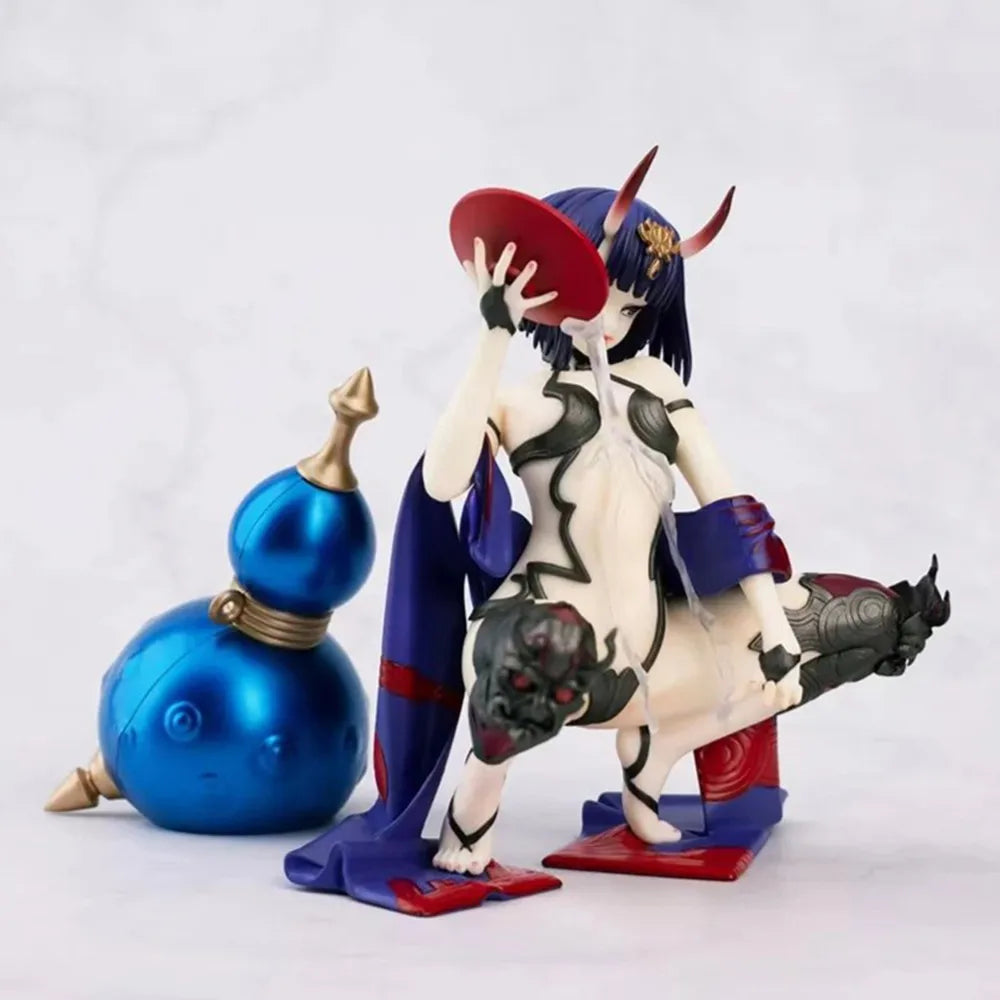 Fate/Grand Order Shuten Douji Anime-Figur in Hocke, sexy Mädchen, PVC-Actionfigur, Sammlerstück für Erwachsene, Hentai-Spielzeug, Geschenk