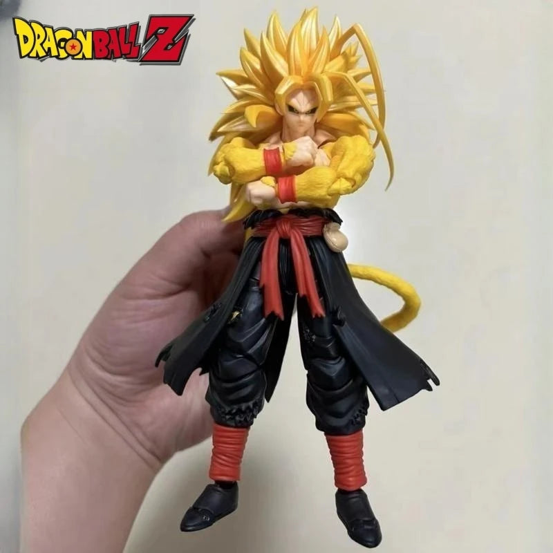 Dragon Ball In Stock Kong Studio Custom No 20 Gold Ssj5 Limited Gold Goku Action Figures Model Toys Anime Figura Gifts Toys
