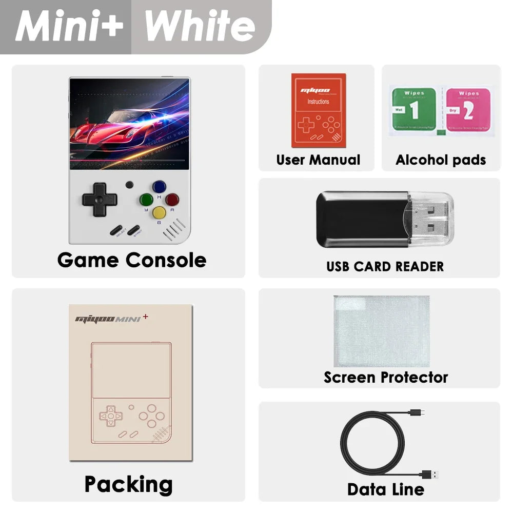 MIYOO Mini Plus Portable Retro Handheld Game Console V2 Mini+ IPS Screen