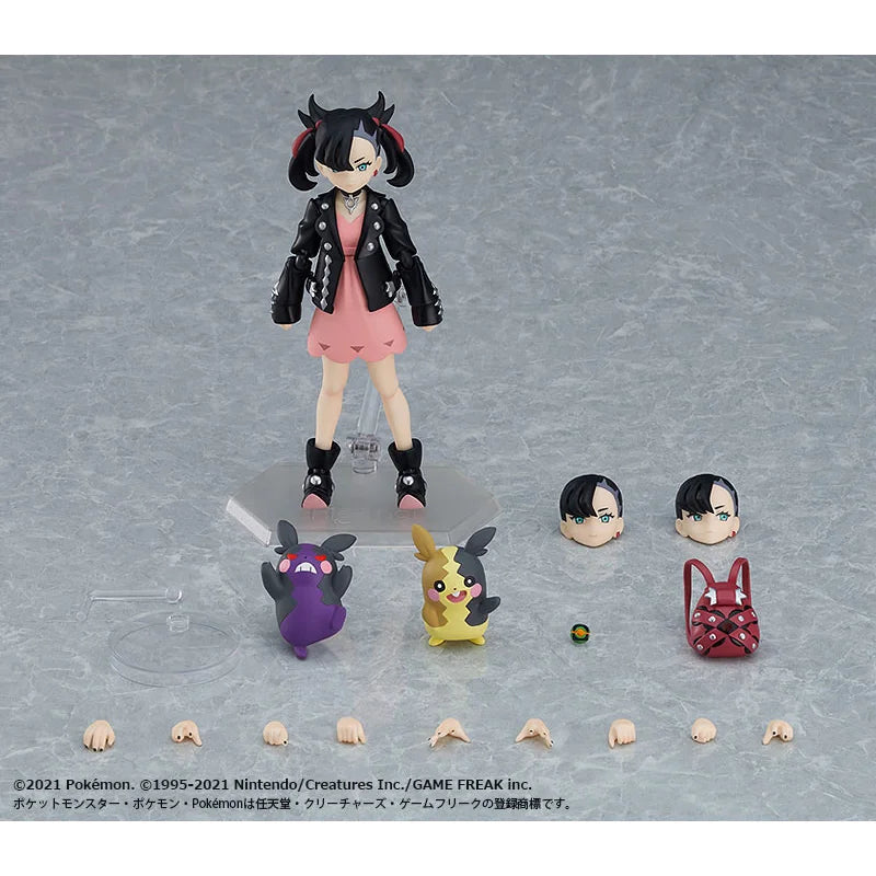 100% Original Figma 514 Pokemon Marnie MARY In Stock Anime Action Collection Figures Model Toys