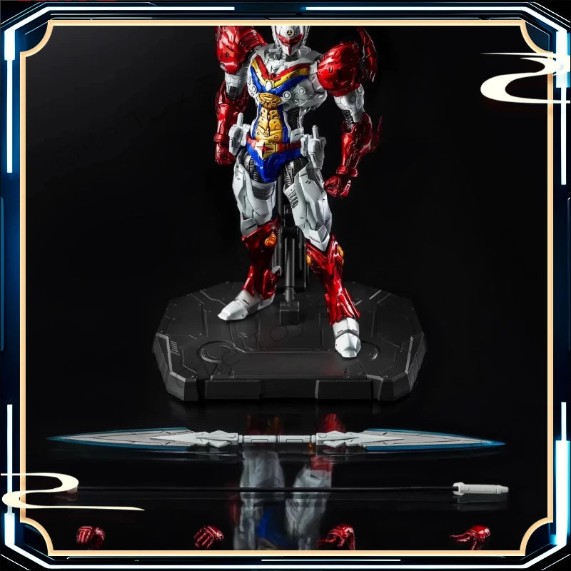 In Stock Threezero Cosmic Knight ROBO-DOU Cosmic Knight Metallic Version 3Z0540 Action Figure Collection Gift
