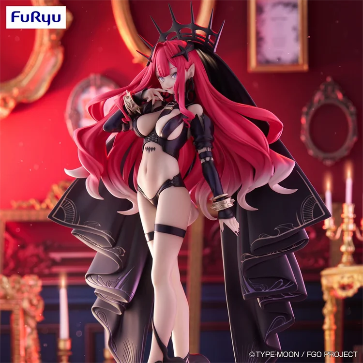 Original FuRyu Fate Grand Order Trio-Try-iT Action Figure Fairy Knight Tristan Baobhan Sith Anime Figure Toy PVC Model Collector