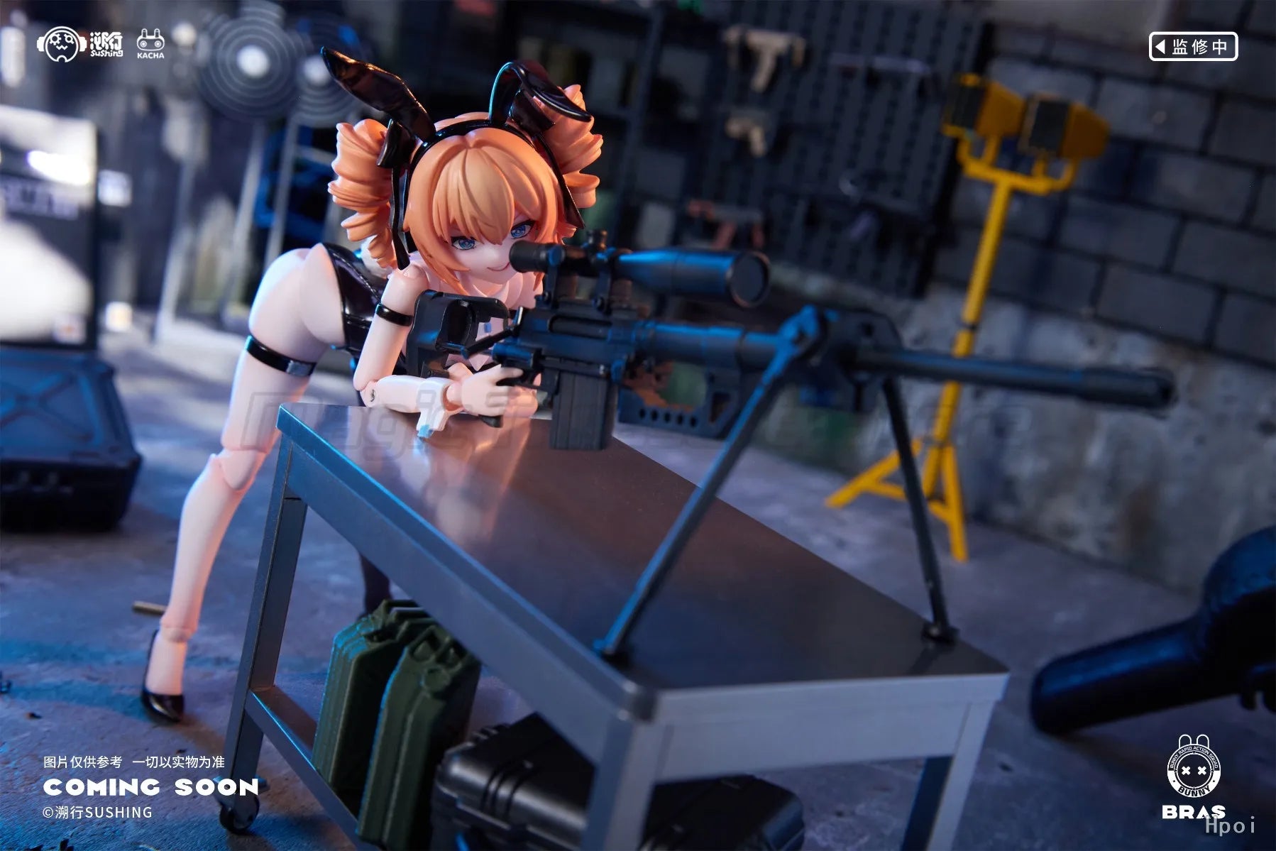 【MT】Original Sushing Rabbit Rapid Response Team Sniper-Leone 1/12 Action Figure Toy Model