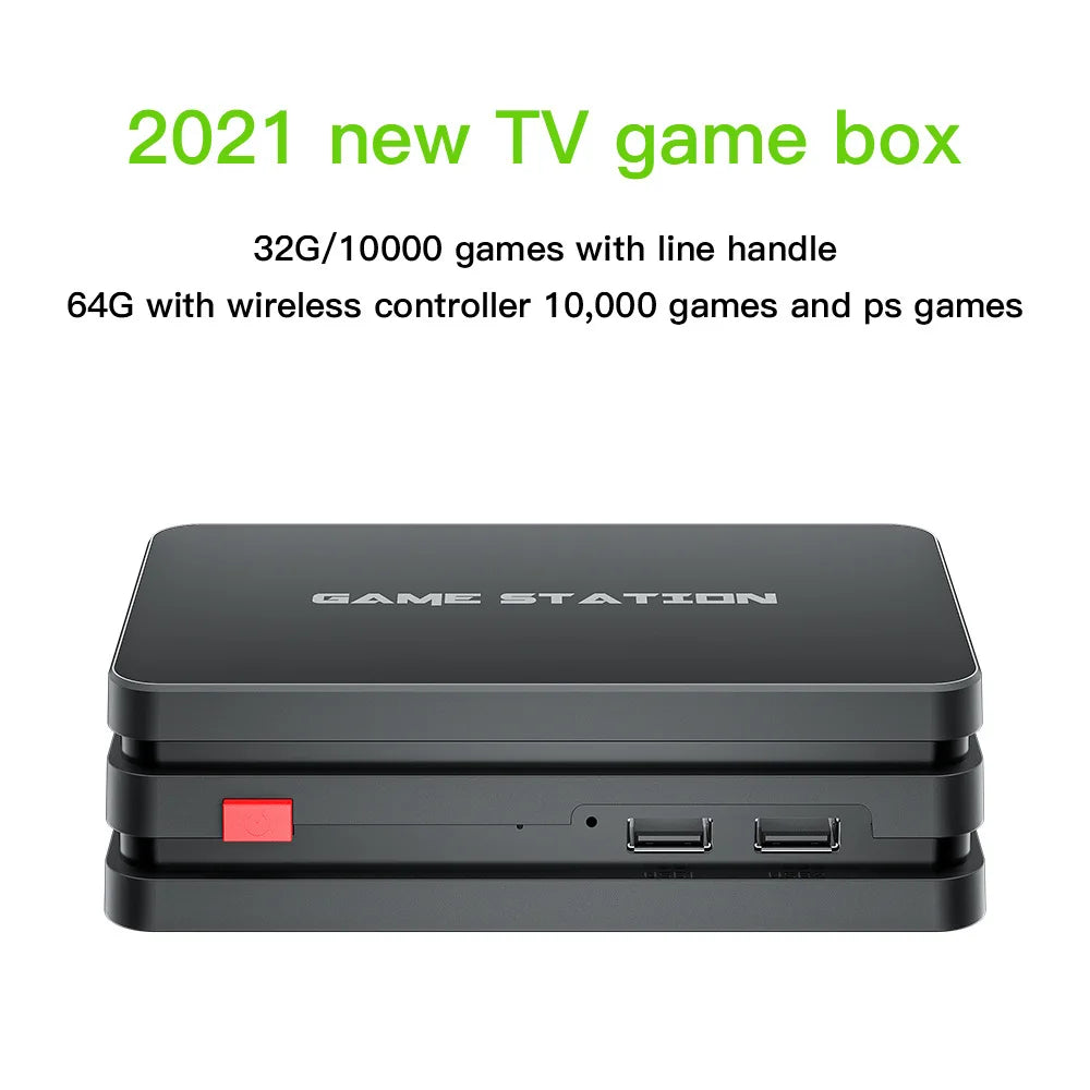 4K HD Android Tv Box Arcade Spiel Stationen Gamepad TV 32G/64G