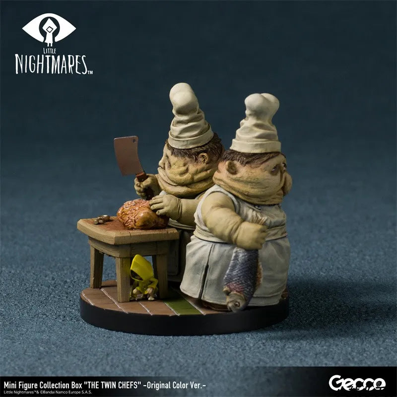 New In Stock Sellwell Little Nightmares The Butcher And The Butcher'S Wife Doll Hand-Made Model Novelty Horror Ornaments Toy Gif
