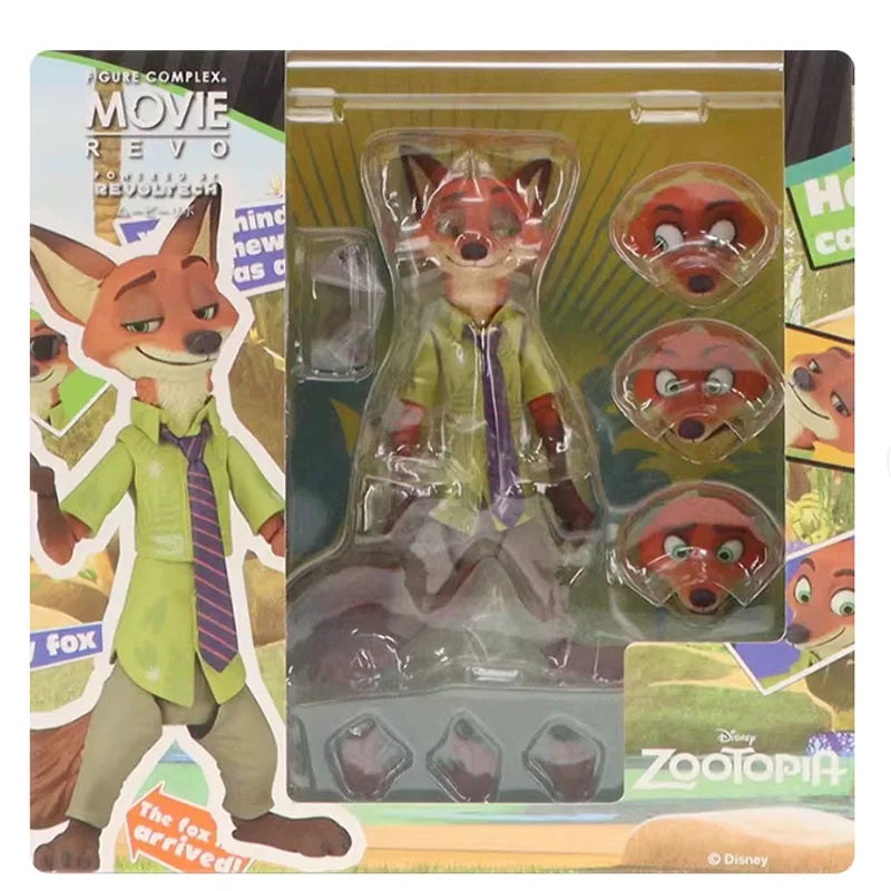 New Original Zootopia Flower Series Blind Box Trend Play Merchandise Judy Hopps Model Nick Wilde Figures Mystery Box Gift Toy