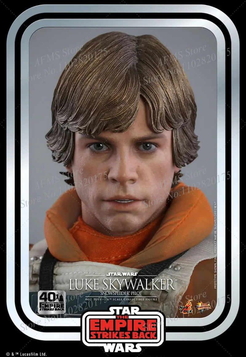HOTTOYS MMS585 1/6 Men Soldier Luke Skywalker Star Wars The Empire Strikes Back 40Th Anniversary Collection 12Inch Action Figure
