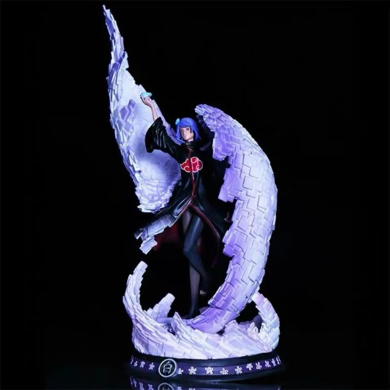 Bandai Banpresto CS Konan High Quality Version  NARUTO Xiao Organization Extra Large GK Anime Figure Trendy Play Decoration Doll