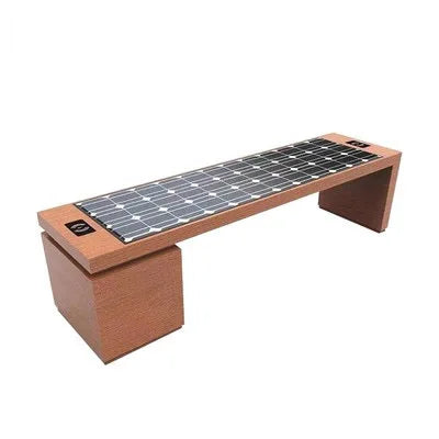 Benches Outdoor Garden Park Advertising Solar Smart Bench