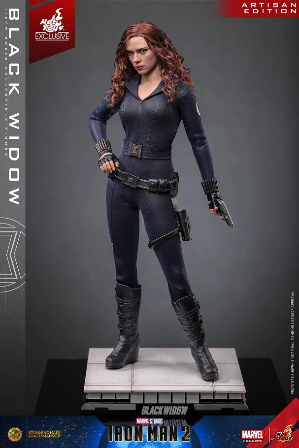 In Stock HotToys MMS757AE Black Widow Hair Transplant Edition 1/6 Animation Action Figure Toy Gift Model Collection