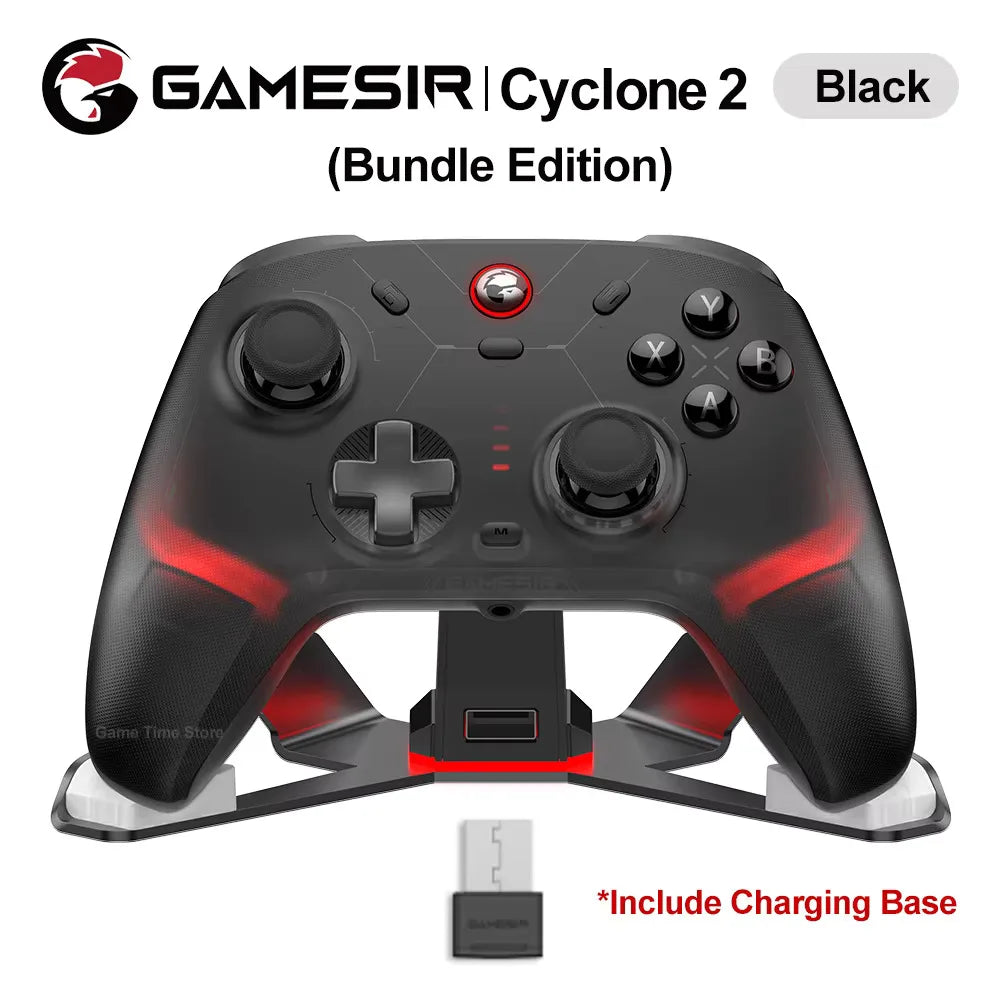 Gamesir Cyclone 2 Controller Nintendo Switch 2 PC Joystick Wireless Gamepad Pro Controller Bundle Edition+$5 Get Controller Case