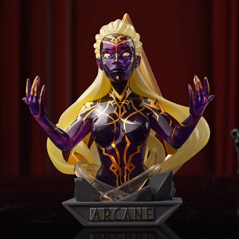 POP MART LEAGUE OF LEGENDS ARCANE Serie Blind Box Spielzeug Kawaii Anime Action Figure Caixa Caja Überraschung Mystery Box Puppen Mädchen