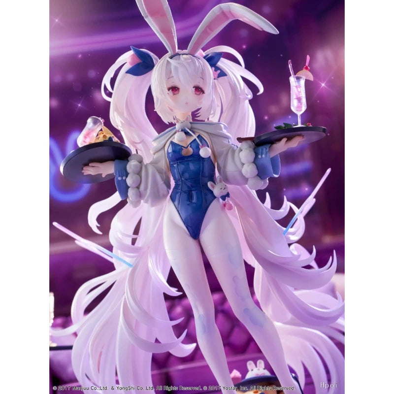 WING Azur Lane Laffey II Sleepy Busy Day 1/7 Scale PVC Figure with Replacement Face Gifts Toys Model Original Garage Kit Kawaii