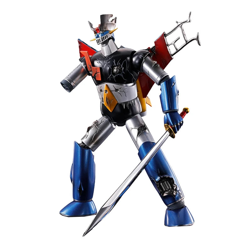 Bandai Genuine SOUL OF CHOGOKIN GX-105D MAZINGER Z -KAKUMEI SHINKA- DAMAGE VER. Anime Action Figure Collectible Model Toys Gift