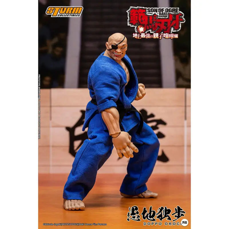 In Stock Storm Collectibles Baki Hanma Series Doppo Orochi Special Edition 1/12 Scale Articulated Action Figure