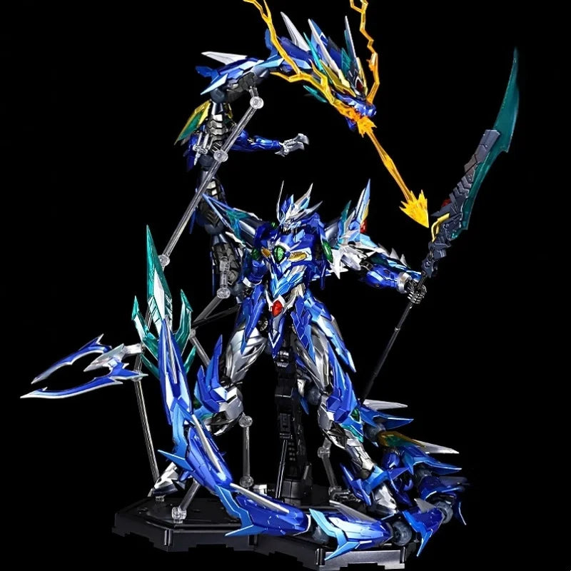 Motioneer Ao Bing (Custom Metallic Finish), Bai Qi, Ne Zha, Cao Ren, Red Oni & Ruo Weiyuan -  Mecha Assembly Models Gifts Fboys