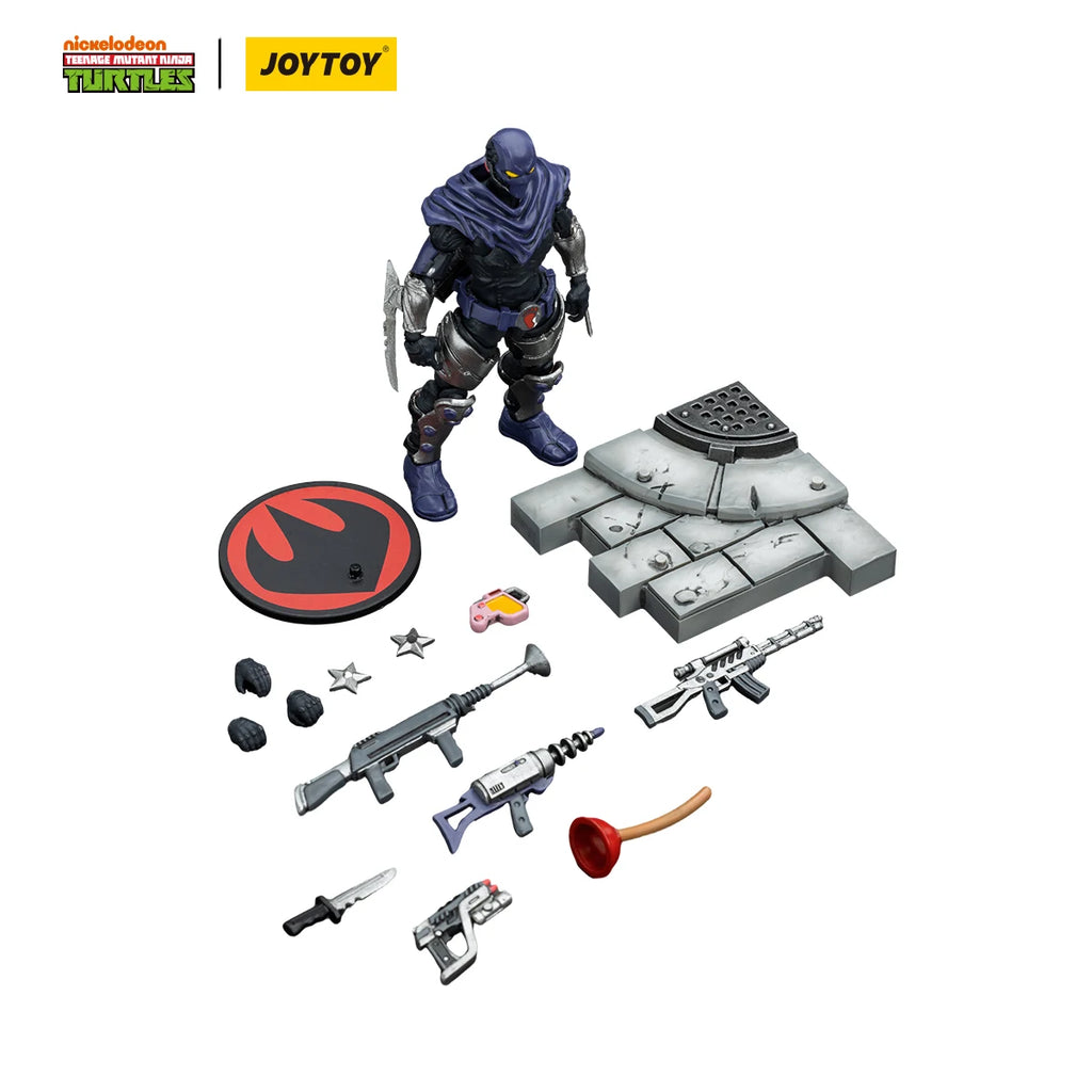 [Available in Asia] JOYTOY 1/18 Action Figure TMNT Ninja Turtles Shredder Foot Clan A Foot Clan B Anime figures Toys