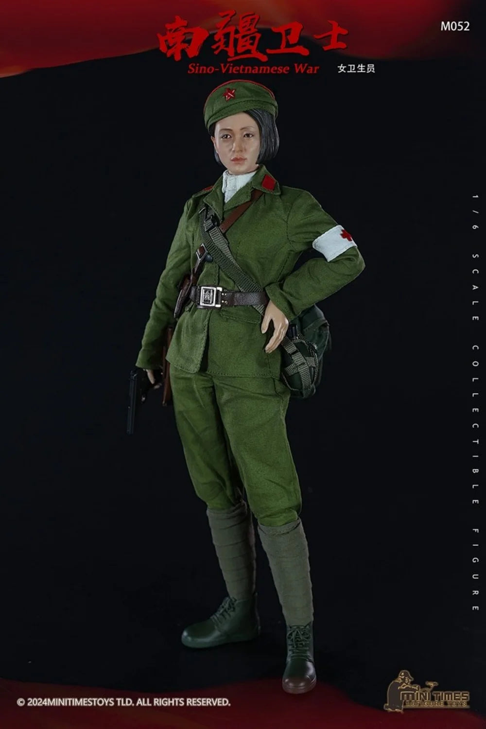 In Stock minitimes toys M052 1/6 Scale Female Soldier Health Worker Full Set for 12inchs Action Figure Model Toys Gifts