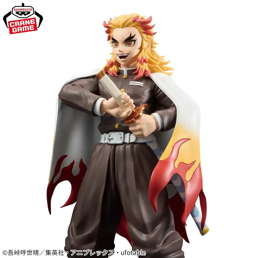 Bandai In Stock Original Banpresto Grandista Demon Slayer Rengoku Kyojuro Figure Anime Model Genuine Boxed Toys Gifts