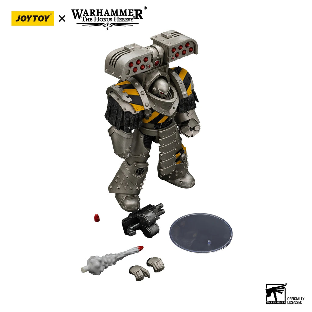 JOYTOY Warhammer 40k 1/18 Action Figure lron Warriors MKlll Tactical Tyrant Siege Terminator Anime Figures Toys Model