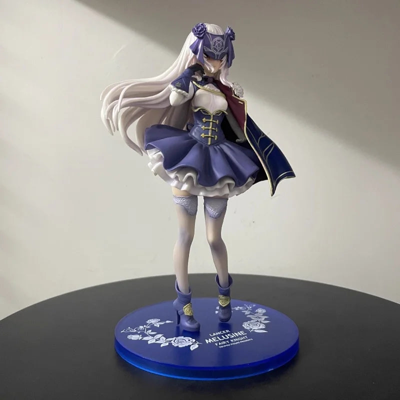 In Stock 24cm Fate/Grand Order Figure Fairy Knight Lancelot Melusine Anime Pvc Action Figure Collectible Model Ornament Gifts