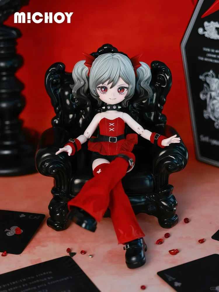 Michoy Apocalypse Prologue 1/12 Bjd Series Blind Box Kawaii Action Doll Figure Desktop Ornament Toys Trend Exquisite Girl'S Gift