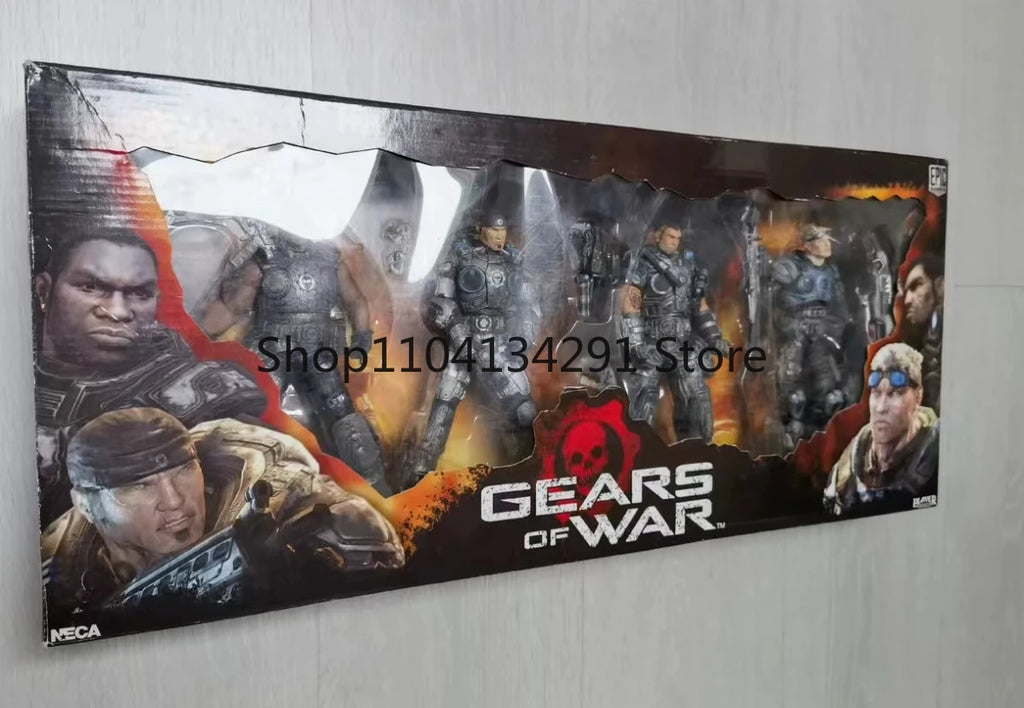 Original Storm Toys 1/12 Marcus Fenix Gears of War Soldier Model 6'' Beast Rider 18 cm Action Figure Model Gift Collection