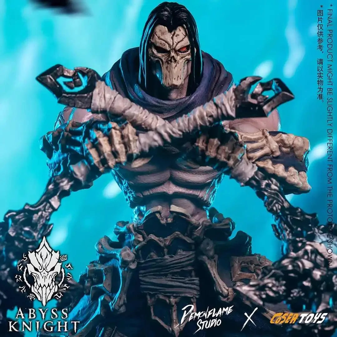 1/12th Scale Pemcvflame Studio X Cosertoys Darksiders 2 Death Movable Model Gk Toy Collect Abyss Knight Ad-005 Figure
