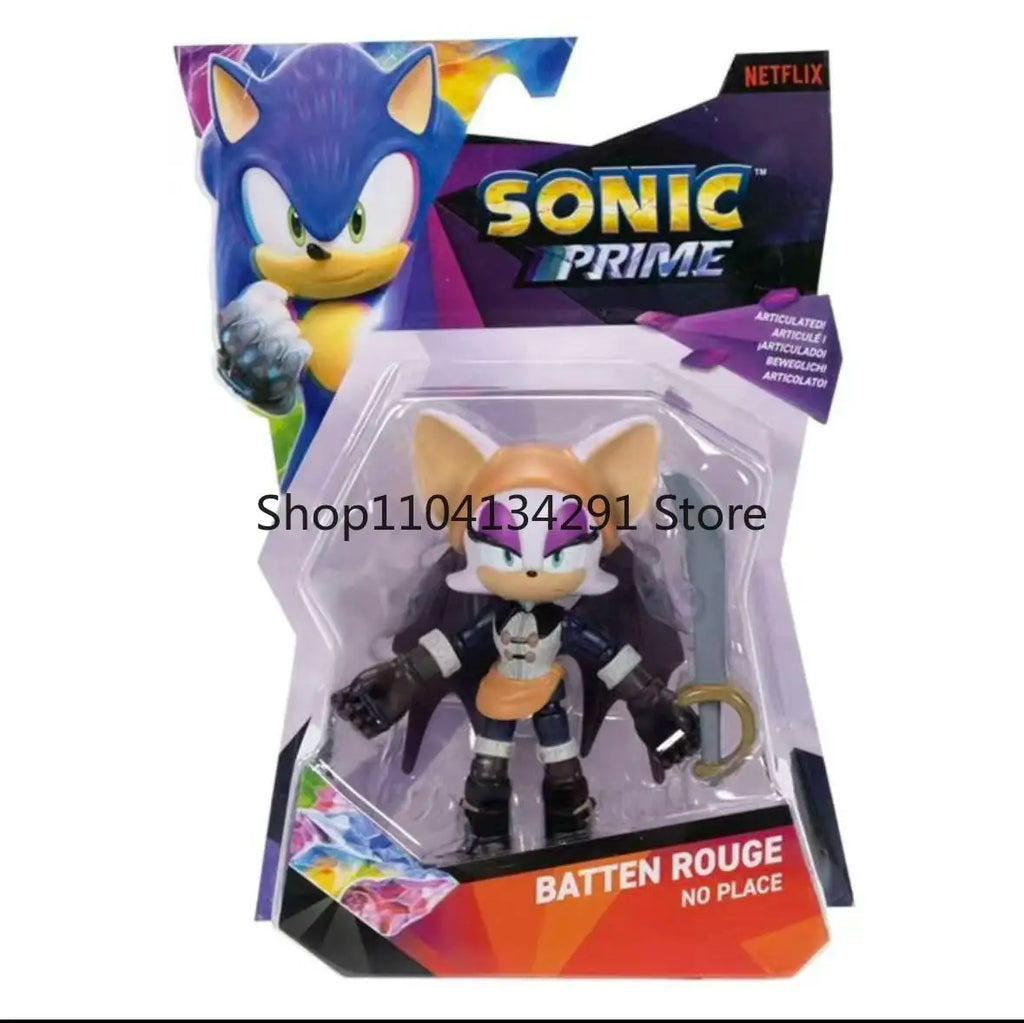 Original JAKKS Sonic The Hedgehog 5-inch Articulated Action Figure Collectible - Rare Birthday Gift for Kids