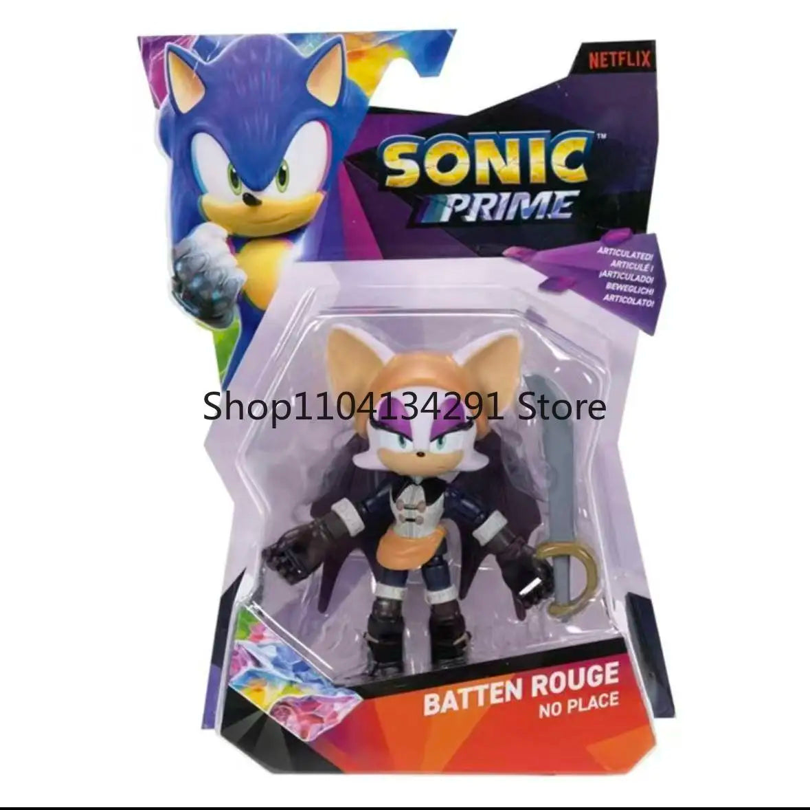 Original JAKKS Sonic The Hedgehog 5-inch Articulated Action Figure Collectible - Rare Birthday Gift for Kids
