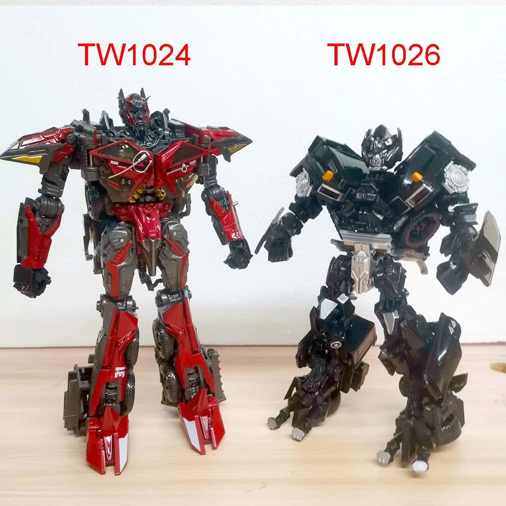 Baiwei Ironhide Transformation Toys Model TW1026 Expert Optimus Commander Robot OP01 Autobots Sentinel Prime TW1024