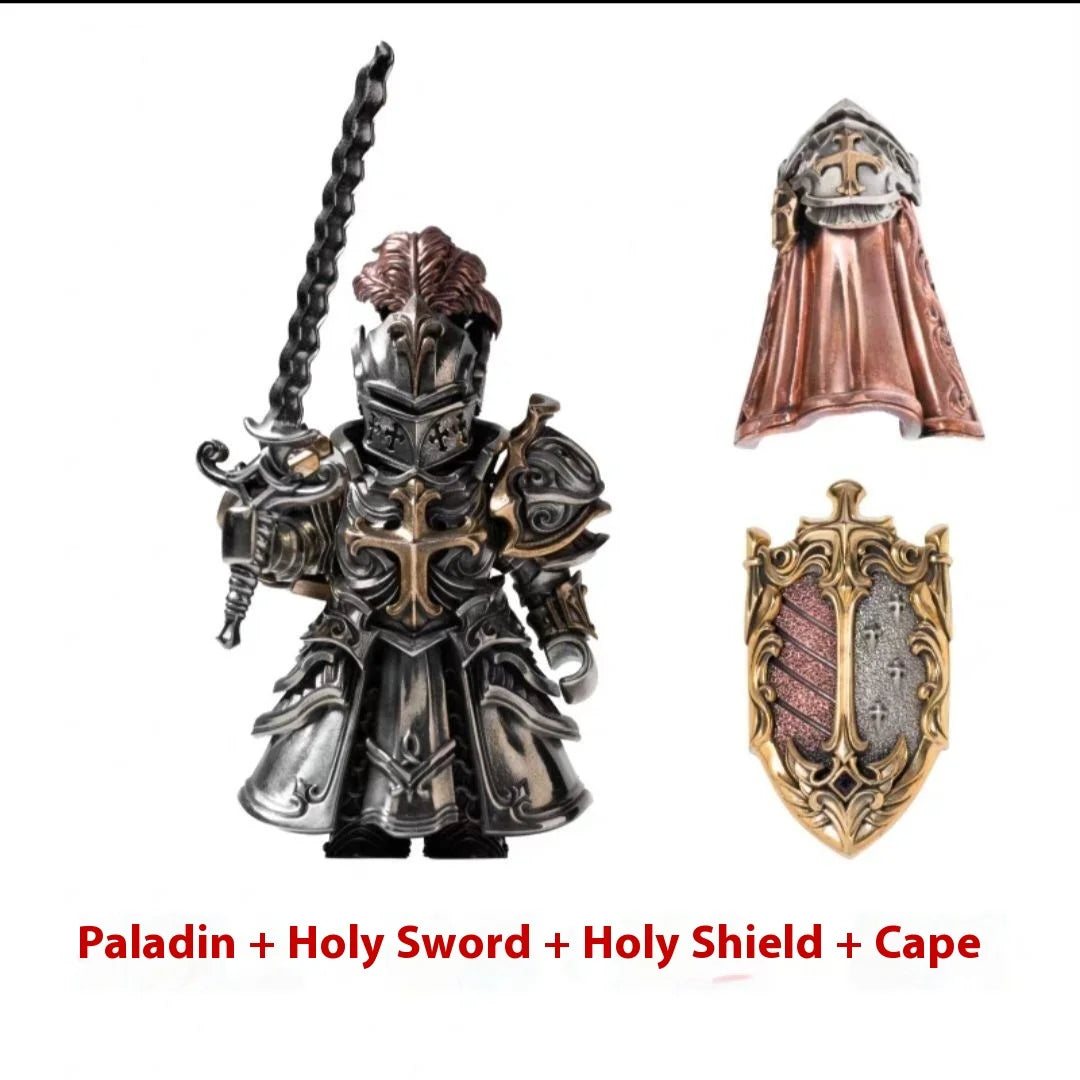 In Stock Big Player Chinese Style Paladin Crusader Series Anime Figure Model Desktop Decoration Collectible Ornament Toys Gifts
