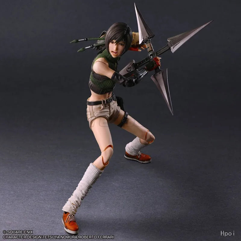 【MT】Original SQUARE ENIX PLAY ARTS Modified Yuffie Kisaragi Action Figure Model Toys