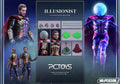 PCTOYS PC030 1/12 Scale Collectible Figure Mysterio Quentin Beck Magician Full Set 6Inch Men Soldier Action Figure Body Toys