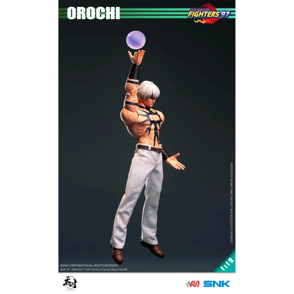 In Stock TunShi Studio TS-015 1/12 SHF The King of Fighters'97 Orochi Iori Yagami Anime Action Figures Toys Models PVC Gift
