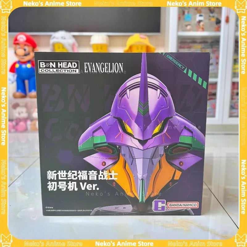 【In Stock】BANDAI BN HEAD EVANGELION-01 Collection Neon Genesis Evangelion Unit-01 Ver. Action Figure Anime Doll Collectibles