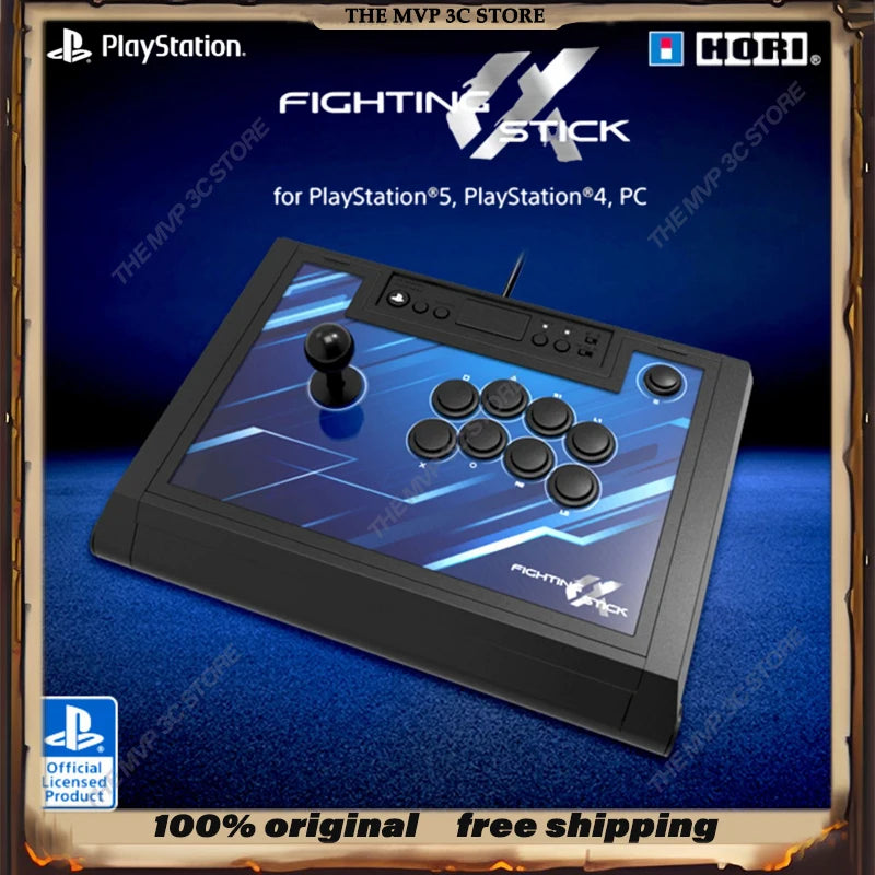HORI Alpha Fighting Game Arcade Joystick For ps5 PC Street Fighter6 Xbox Wireless Controller Game Controller Gamepad Gift PC