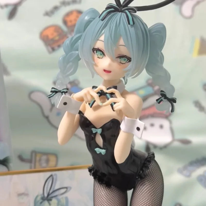 Ново Hatsune Miku Judai Bunny Girl Оригинално Bicute Bunnies Rurudo PVC екшън фигурка Аниме периферен модел колекция кукла подарък