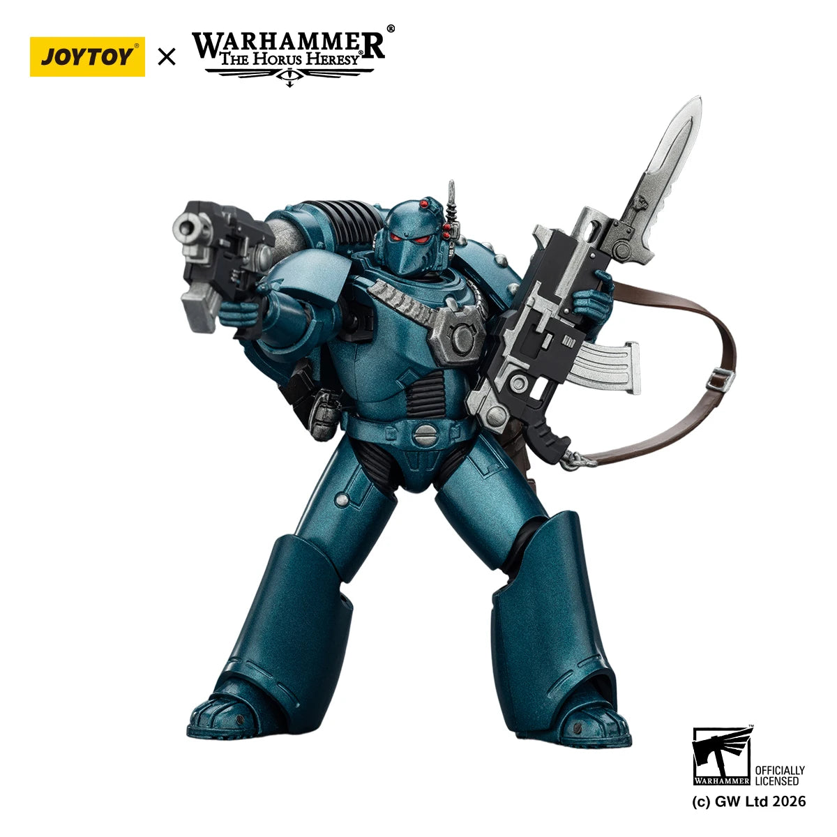 【Pre-sale】JOYTOY Warhammer 40K Alpha Legion MKVI Tactical Legionary 1/18 Action Figure Toys Collection