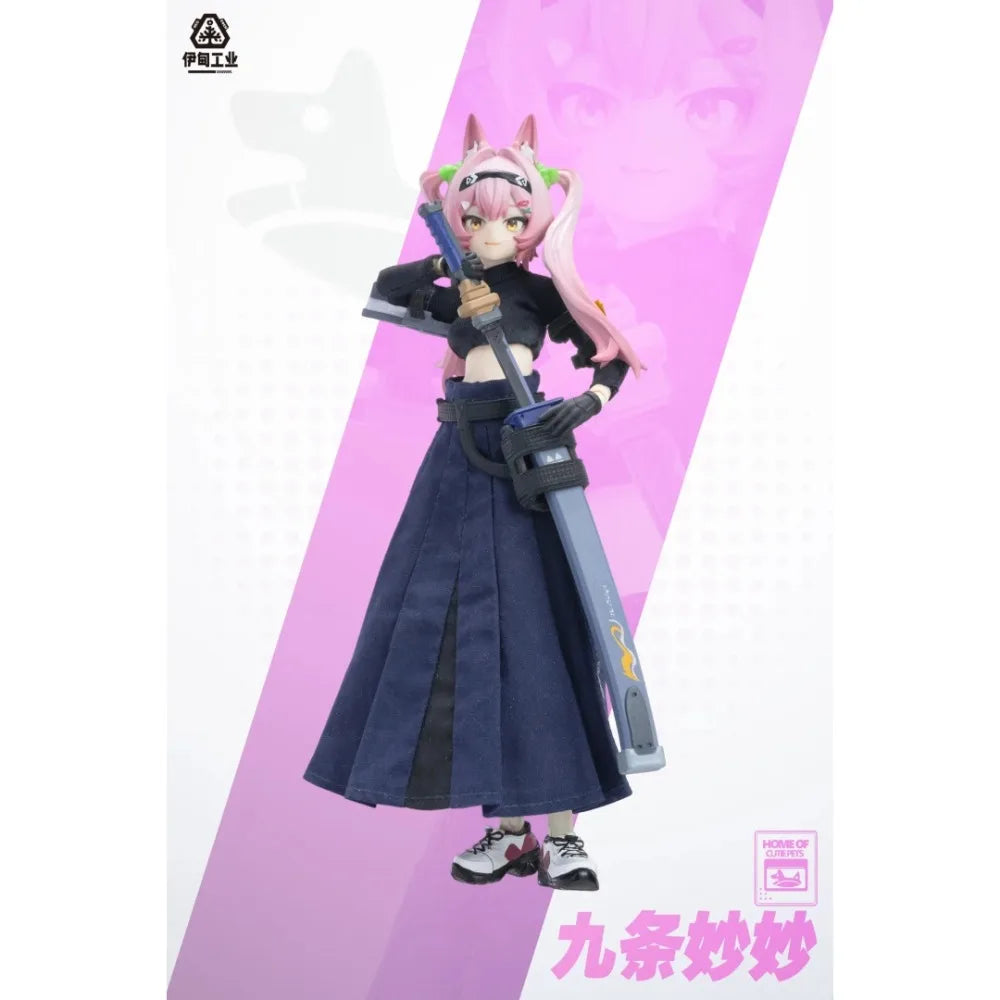 Neo Eden Toys Black Iron Rest Series 1/12 Bjd Blind Box Mecha Musume Doll Kawaii Action Anime Figure Mystery Box Toys Gift