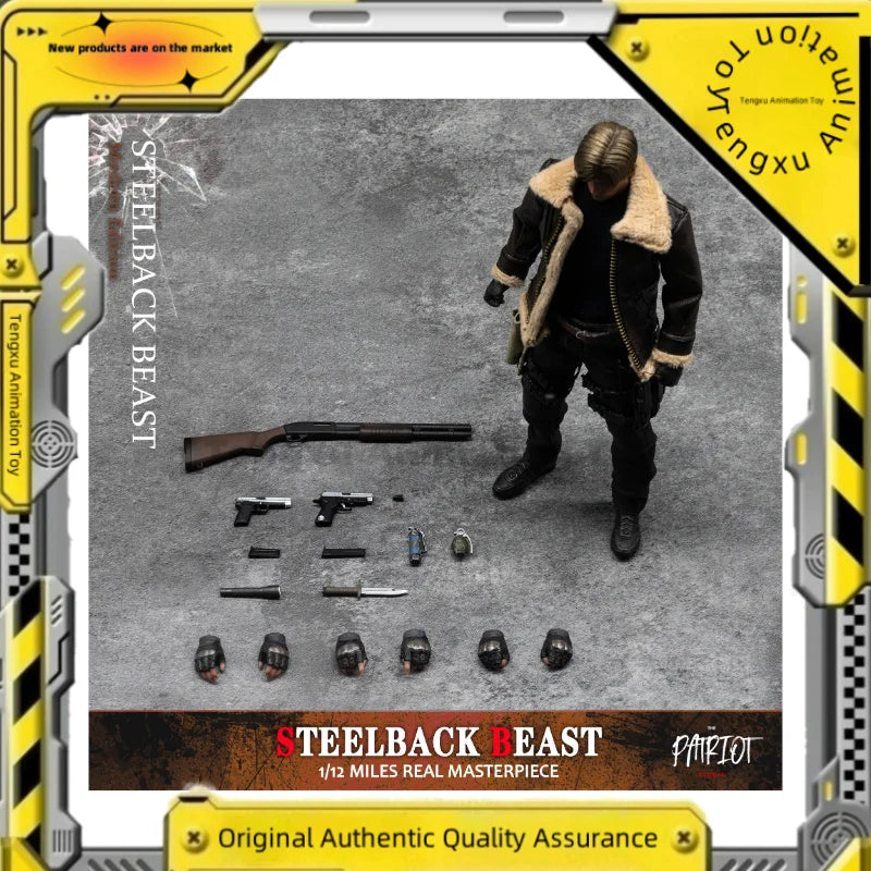 【Coming Soon】Original Patriot Studio Steelback Beast Leon AB Action Figure Holiday Gift