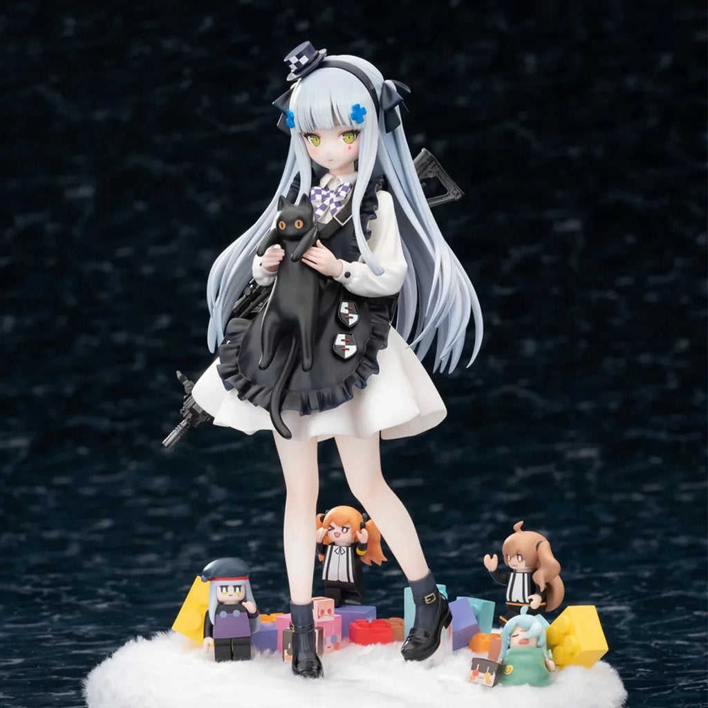 Girls' Frontline Figure HK416 Black Cat's Gift Version Anime Collectible PVC Statue Cute Character Display Model Gift