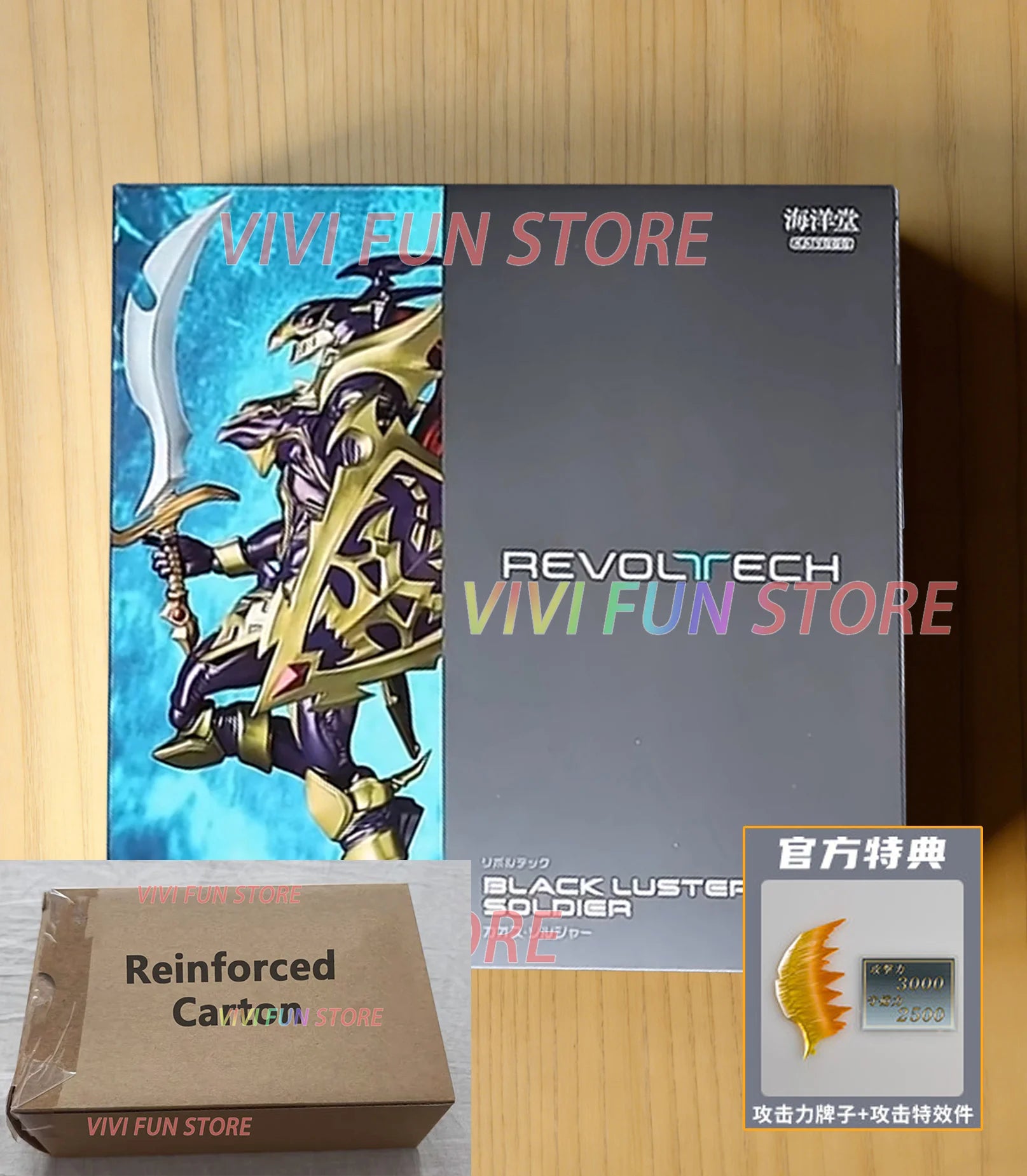 In Stock KAIYODO Black Luster Soldier Movability Model Toys Revoltech AMAZING YAMAGUCHI Yu-Gi-Oh! Official Card Game