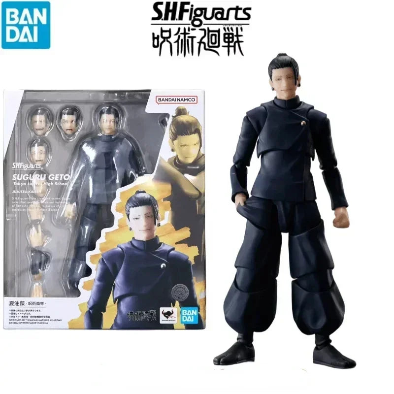 Jujutsu Kaisen Todo Aoi Satoru Gojo Itadori Yuji Fushiguro Megumi Ryomen Sukuna Bandai Original SHFiguarts SHF Anime Figures Toy