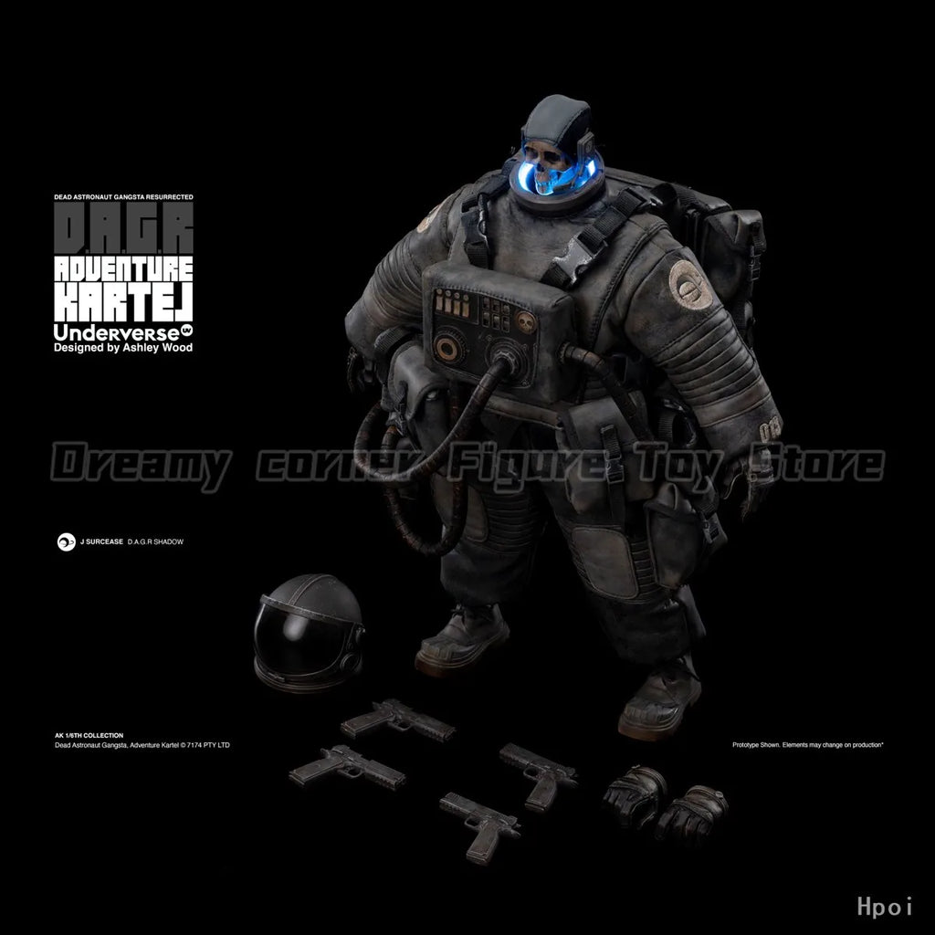 【In Stock】Original Underverse ADVENTURE KARTEL D.A.G.R SHADOW 1/6 Action Figure Collection Model