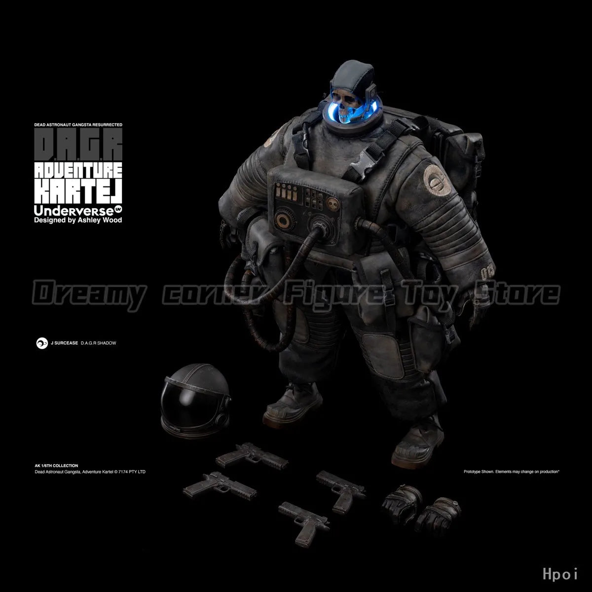 【In Stock】Original Underverse ADVENTURE KARTEL D.A.G.R SHADOW 1/6 Action Figure Collection Model